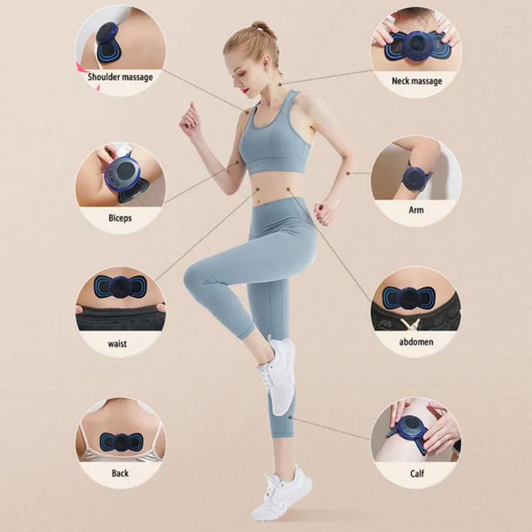 ماساژور خانگی طرح پروانه مناسب فیزیوتراپی و تسکین درد عضلات