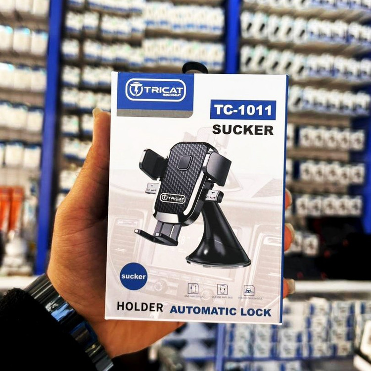 نگهدارنده موبایل تریکت مدل TC 1011 – هولدر گوشی با قابلیت چرخش کامل و استحکام بالا برای استفاده روزمره