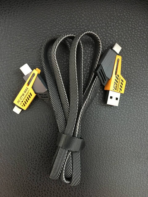 کابل شارژ یک به چهار Power Max با سرعت شارژ بالا و سازگار با انواع گوشی اندروید و آیفون