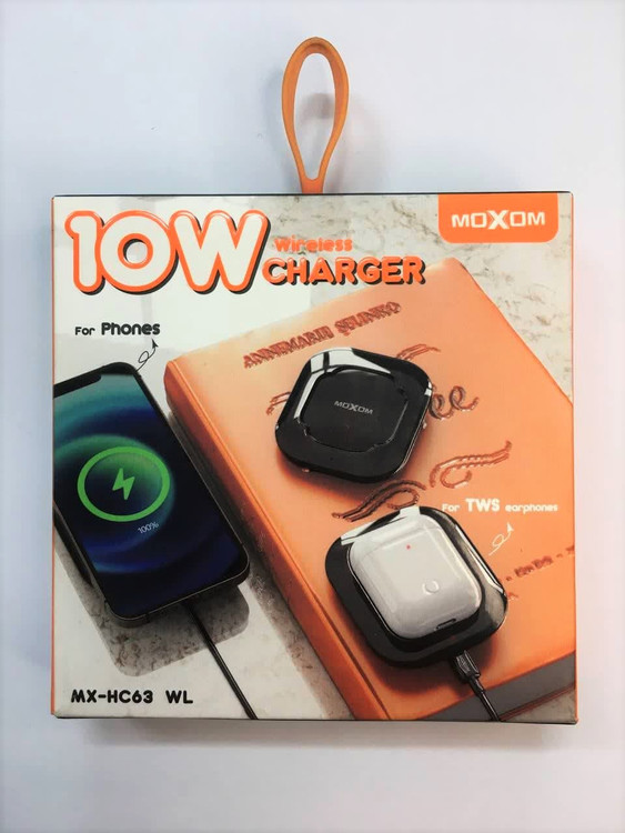 شارژر وایرلس سریع مکسوم مدل HC63؛ طراحی شیک، کیفیت عالی و مناسب برای شارژ سریع و بدون دردسر