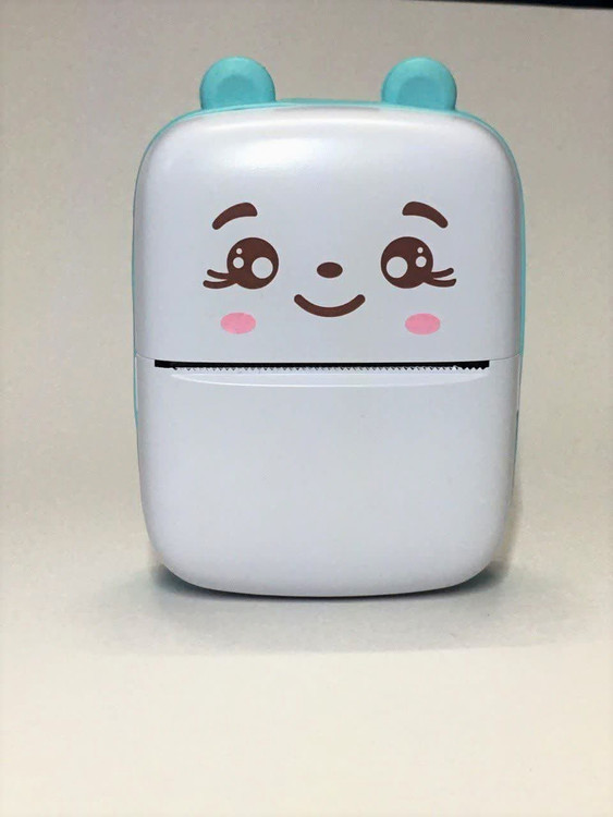 پرینتر حرارتی طرح عروسکی قابل حمل با طراحی فانتزی و مناسب چاپ سریع رسید و یادداشت