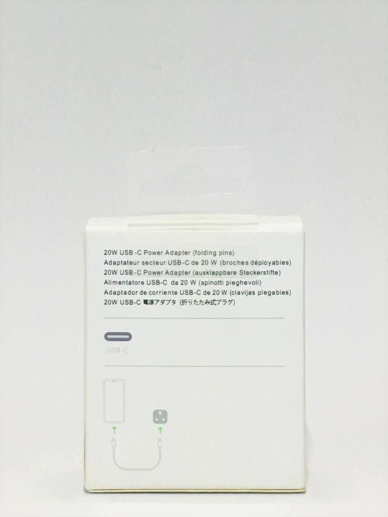 آداپتور 20 وات آیفونی اصلی با گارانتی – شارژ سریع و ایمن آیفون