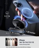 پایه نگهدارنده گوشی ALAFLY مگنتی – سازگار با MagSafe آیفون، تاشو و قابل حمل