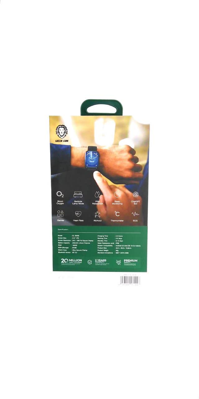 ساعت هوشمند Green Lion Active SE با تماس بلوتوثی