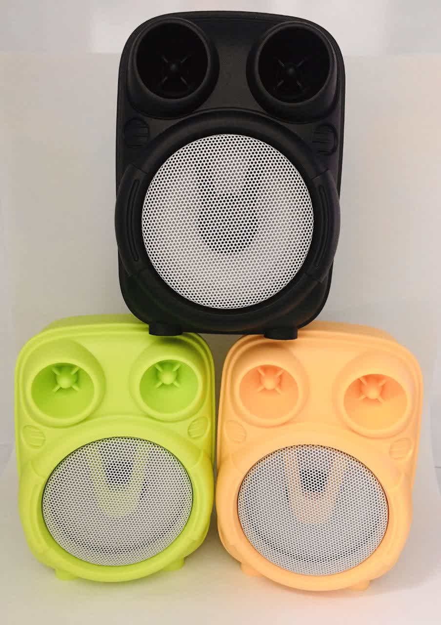 اسپیکر بلوتوث قابل حمل گریت نایس  مدل فانتزی زرد 1817