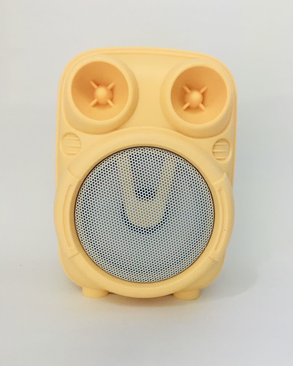 اسپیکر بلوتوث قابل حمل گریت نایس  مدل فانتزی زرد 1817