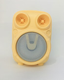 اسپیکر بلوتوث قابل حمل گریت نایس مدل فانتزی زرد 1817