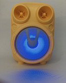 اسپیکر بلوتوث قابل حمل گریت نایس مدل فانتزی زرد 1817