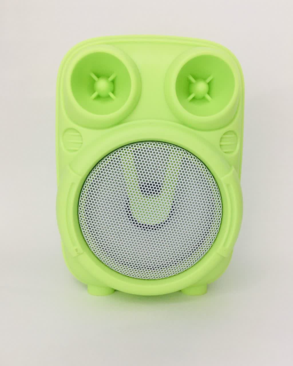 اسپیکر بلوتوث قابل حمل گریت نایس  مدل فانتزی زرد 1817