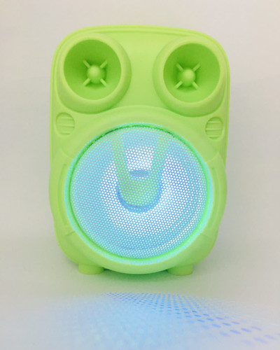 اسپیکر بلوتوث قابل حمل گریت نایس مدل فانتزی زرد 1817