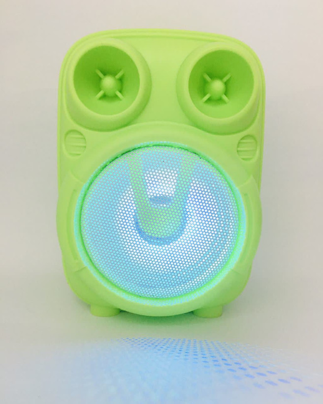 اسپیکر بلوتوث قابل حمل گریت نایس مدل فانتزی زرد 1817