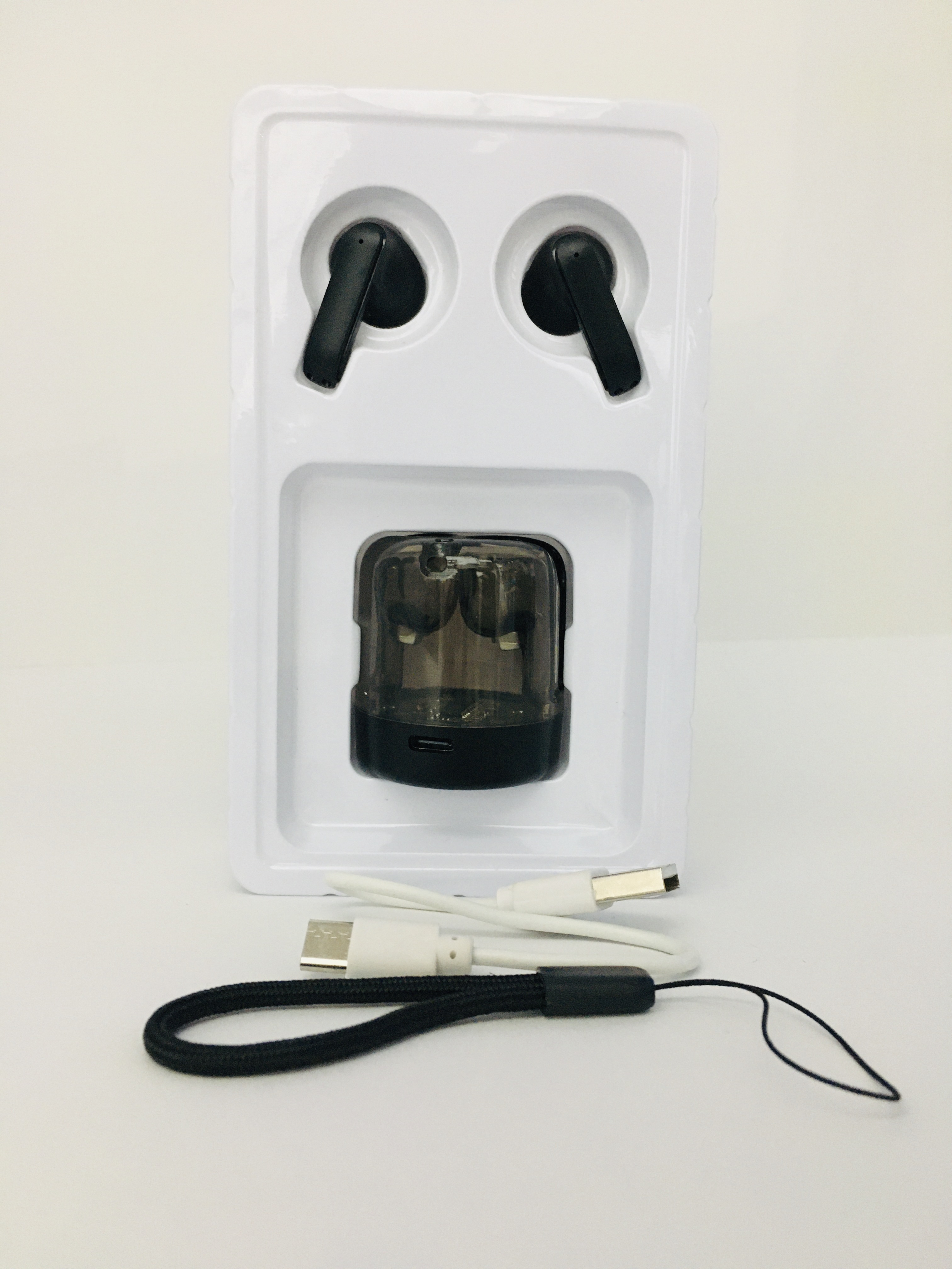 ایرپاد شیشه‌ای ULTRATOP PODS | صدای شفاف و طراحی لوکس