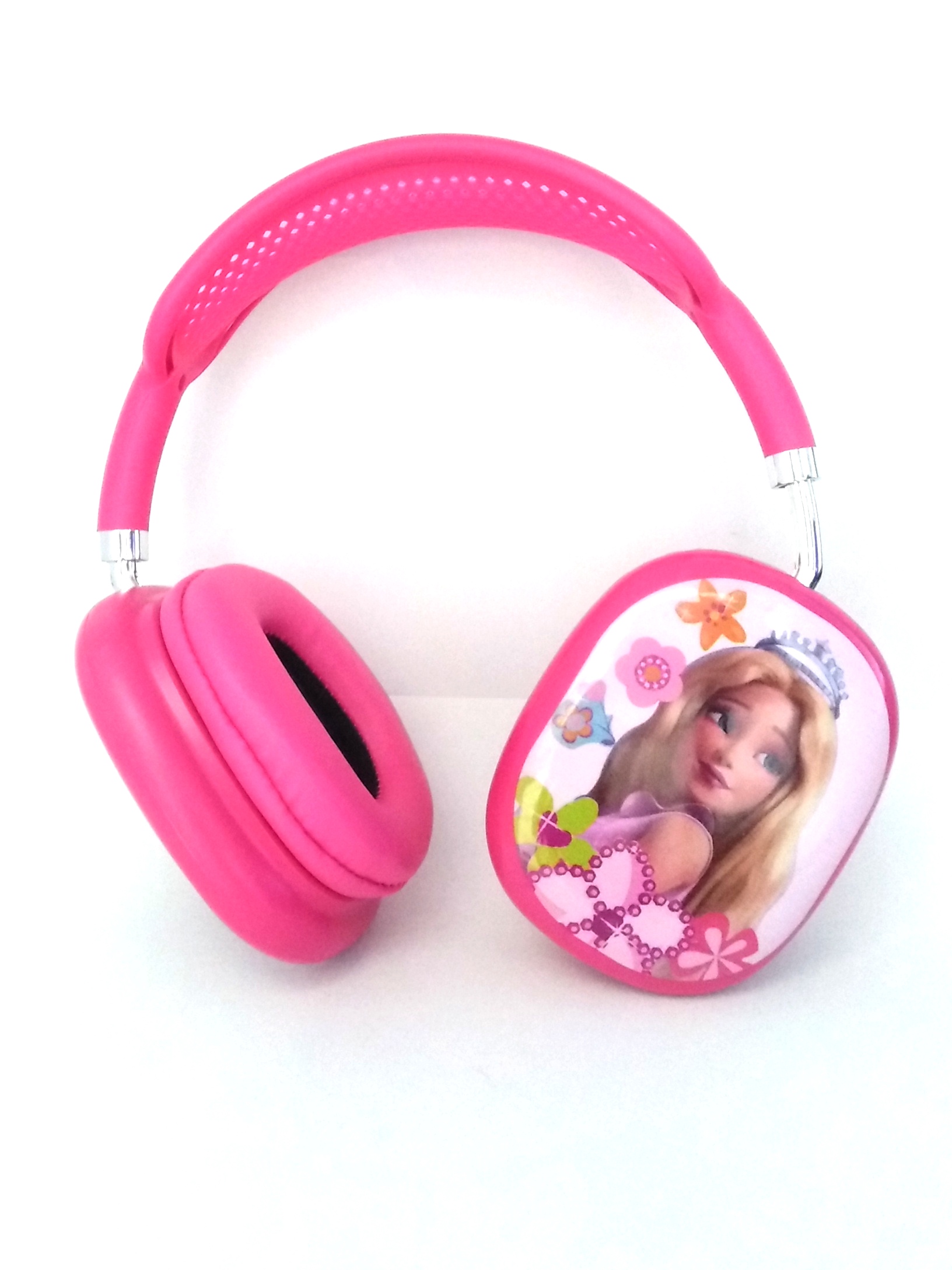 هدست بلوتوث باربی مدل i12X | هدفون بی‌سیم دخترانه با طراحی فانتزی