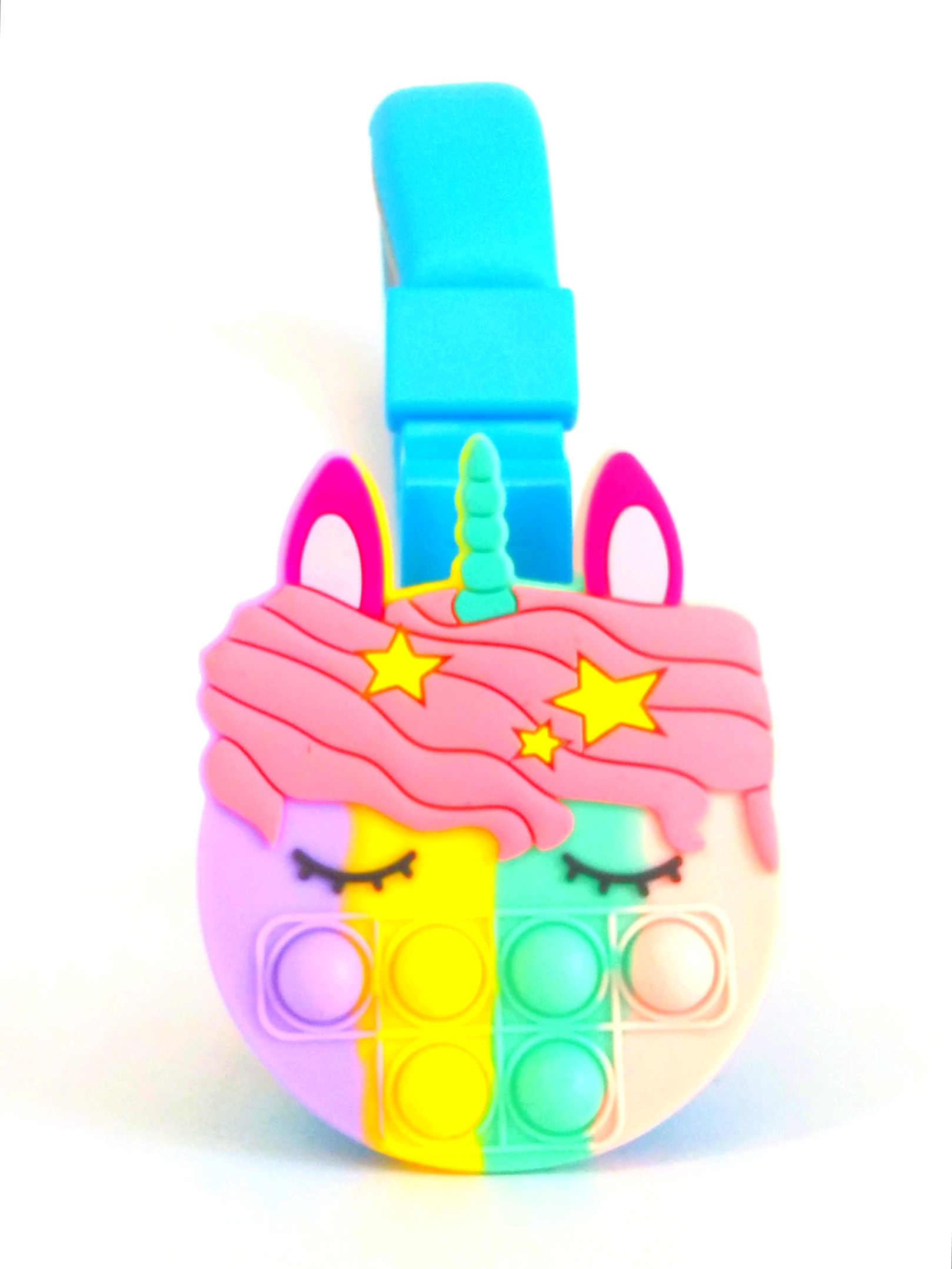 هدست بی سیم یونیکورن مدل KT-55C – هدفون دخترانه فانتزی با طراحی پاپ‌ایت و رنگ‌های شاد