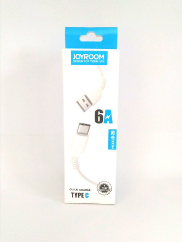 کابل شارژ سریع تایپ سی جویروم JOYROOM | شارژ 6 آمپر | 1.2 متری